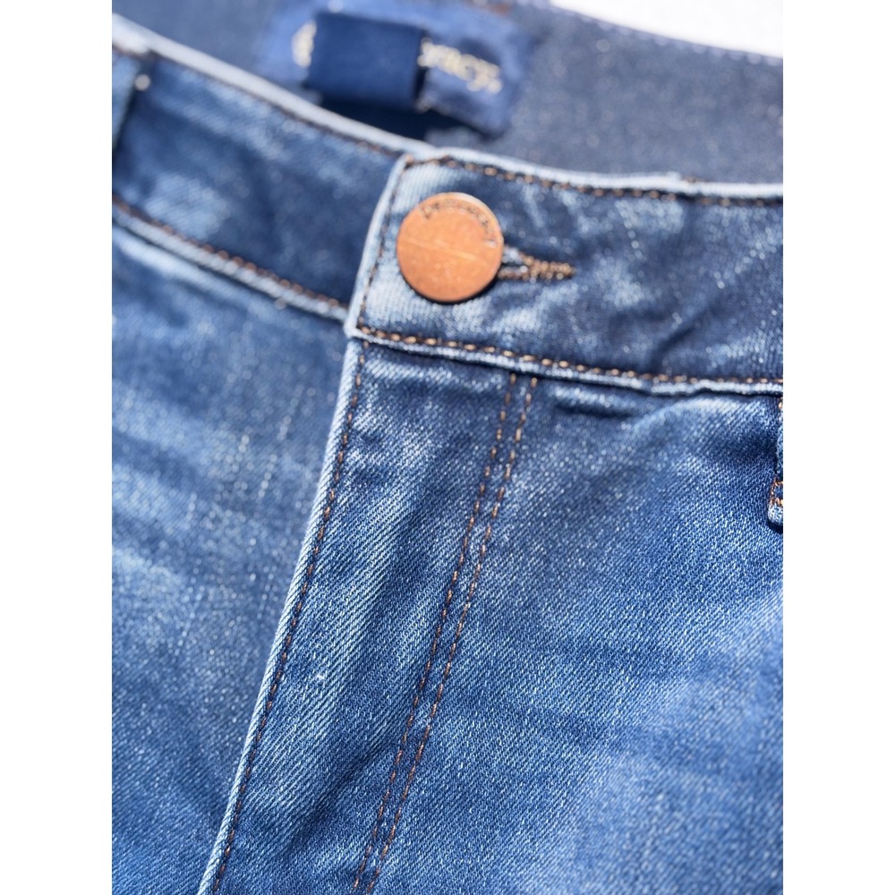 Democracy Ab solution High Rise Bootcut Jeans Medium Wash Blue Size 10 - Picture 6 of 13